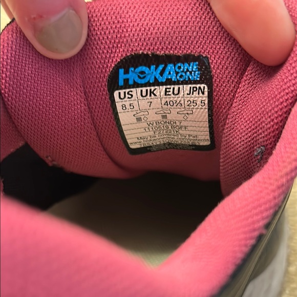 Hoka One One Women's Navy Running Shoes 8.5 - Picture 3 of 8